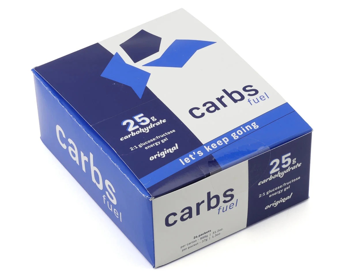 Carbs Fuel Energy Gels (Original) (24 | 1.3oz Packets)